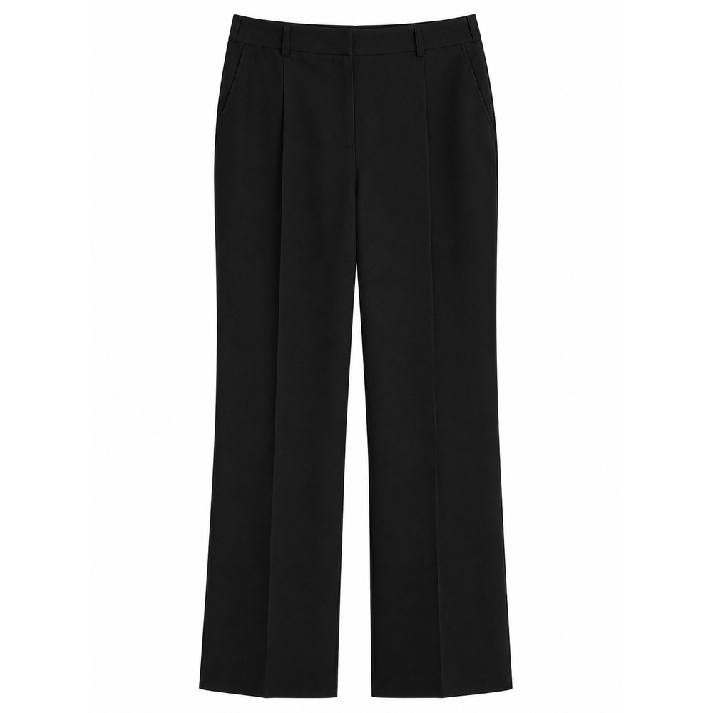 Brooks Brothers Wool Dress Pants Women 10 Black Italy Tailored Quiet Luxury